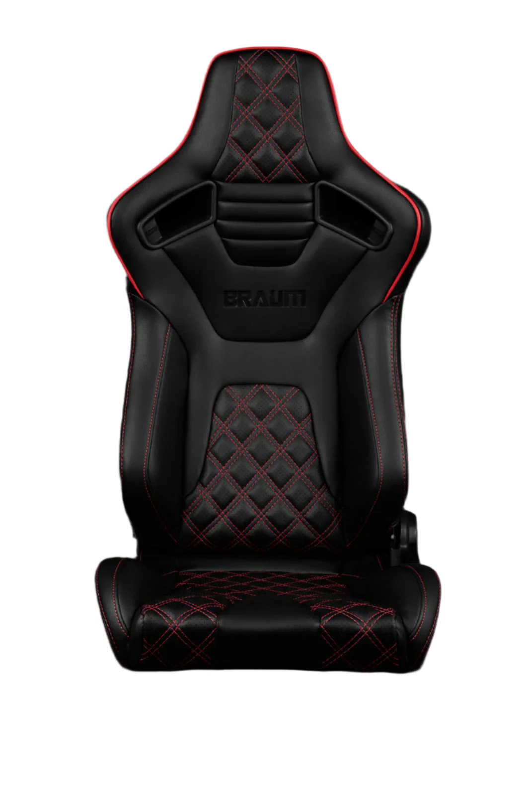 BRAUM Elite-X Racing Seats (Sport - Reclining) Black / Red / White / British Tan - Image 5