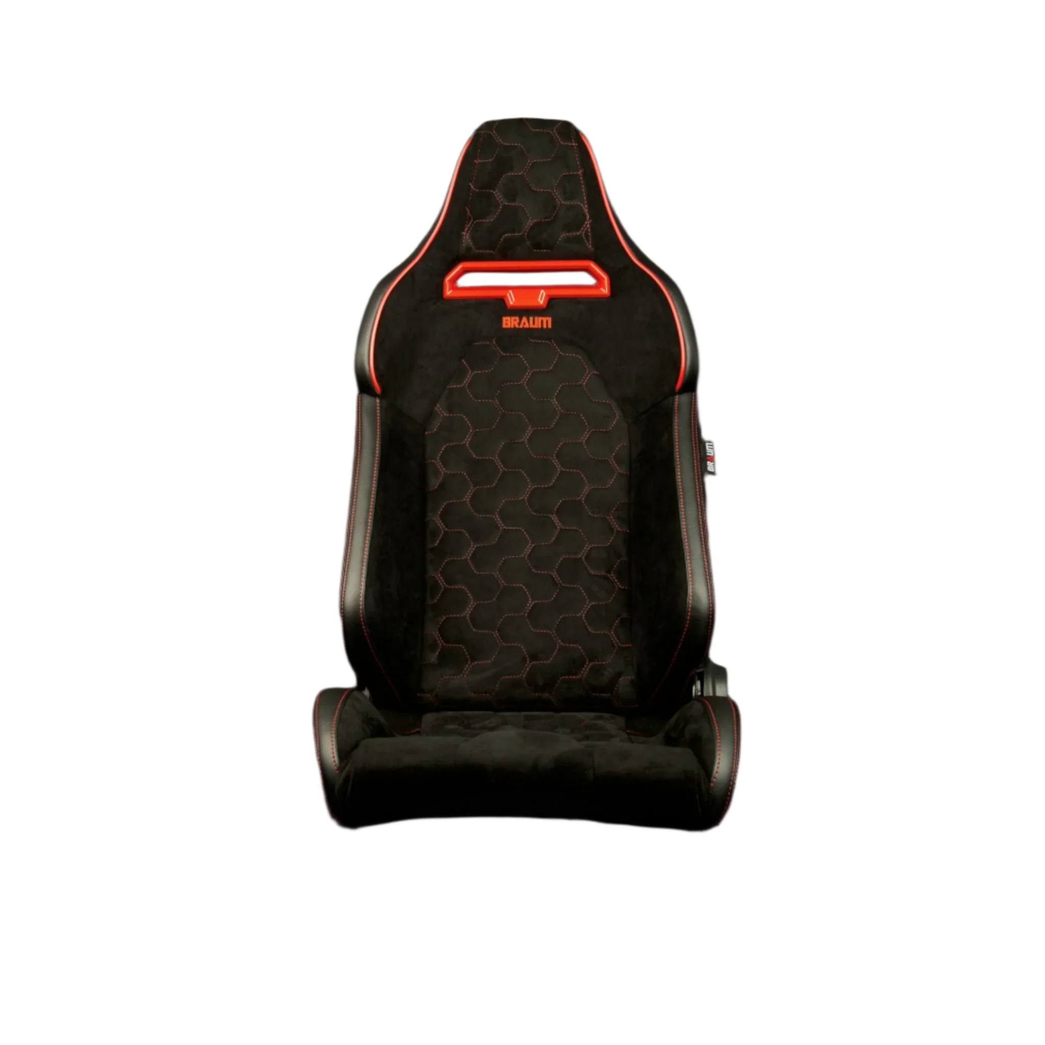 BRAUM Viper-X Sport Reclinable Bucket Seats - Leather / Jacquard / Alcantara - Image 4
