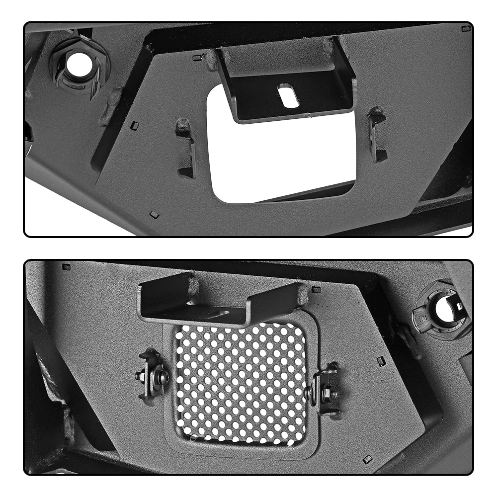 Bulken Off Road Rear Bumper Chevy Colorado (2015-2021) Rugged Steel - Image 5