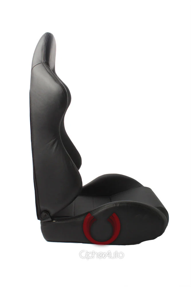 Cipher Auto Race Seats (Pair) Lightweight Reclinable w/ Sliders - Image 2