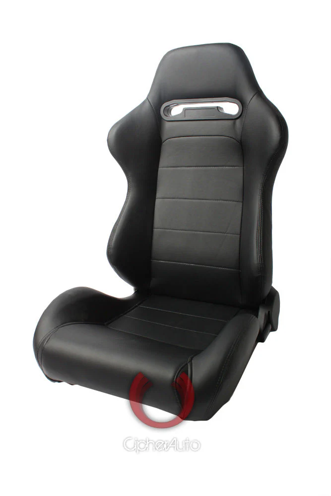 Cipher Auto Race Seats (Pair) Lightweight Reclinable w/ Sliders - Image 3