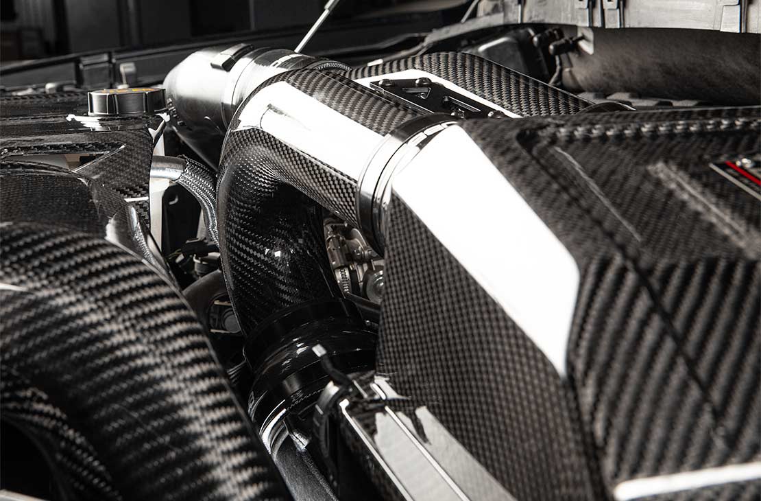 COBB Air Intake Ford F150 3.5L EcoBoost (17-25) Redline Carbon Fiber - 7F3160 - Image 23