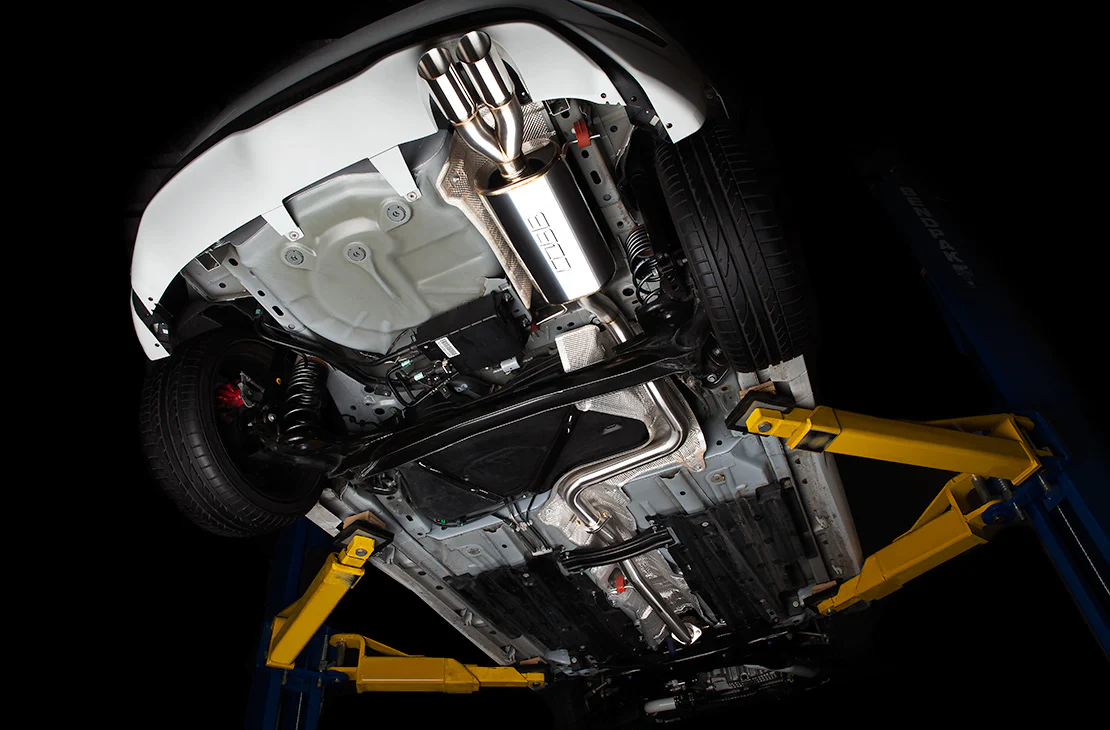 COBB Exhaust Ford Fiesta ST (2014-2019) Catback w/ Dual 3.5" Polished Slash Cut Tips - Image 6