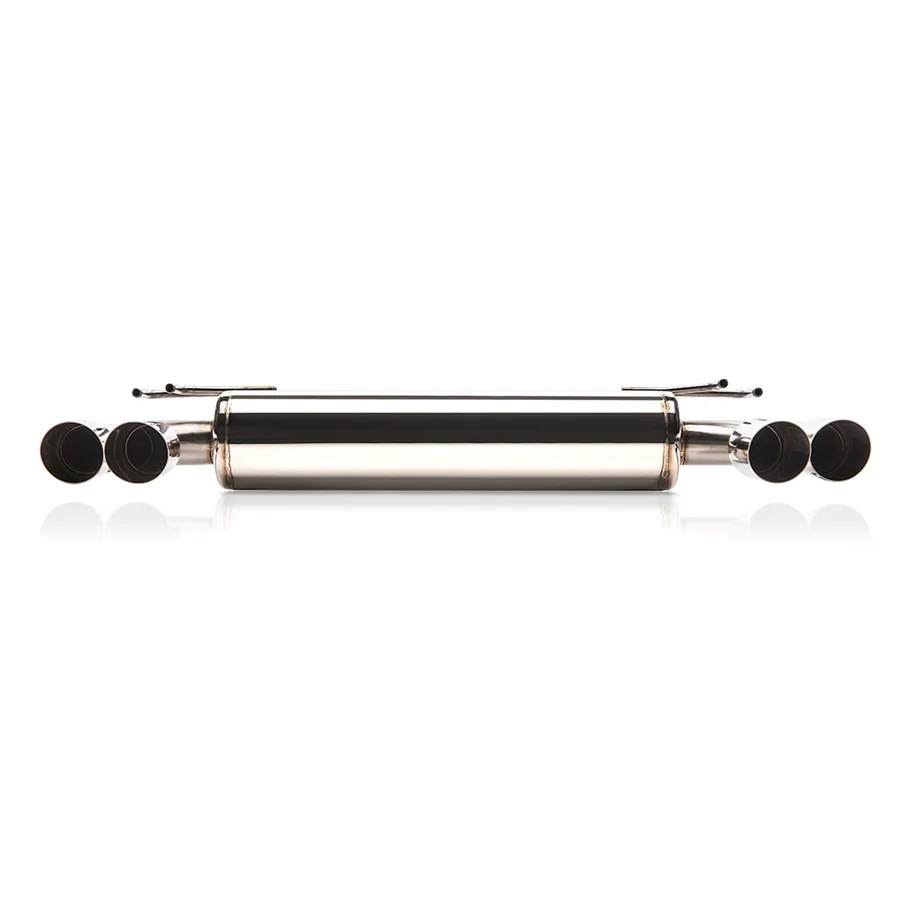 COBB Catback Exhaust Mitsubishi Lancer EVO X (2008-2015) 3" Quad Polished Tips - Image 5
