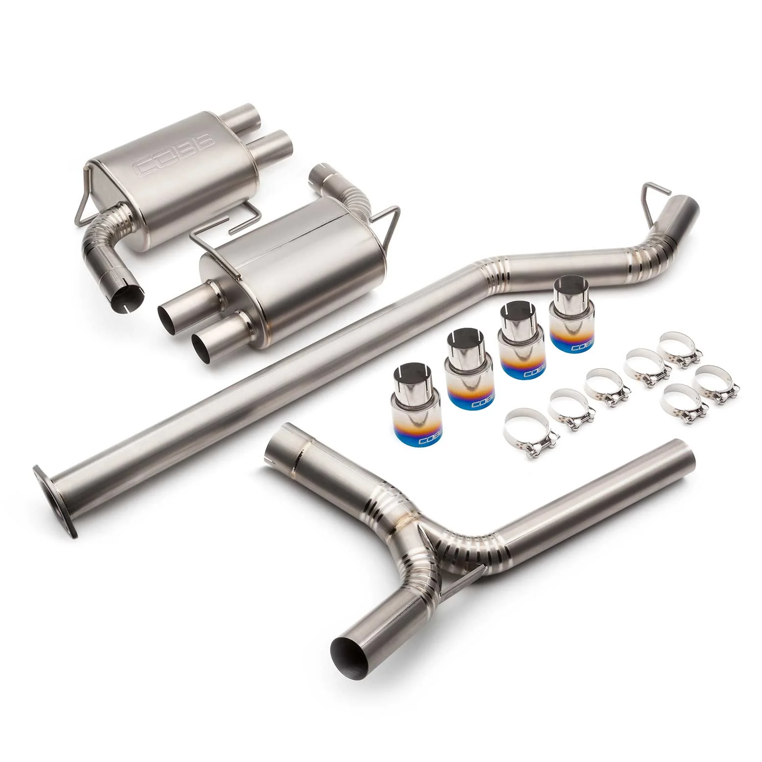 COBB Catback Exhaust Subaru WRX Sedan (2022-2025) Titanium or Stainless Steel