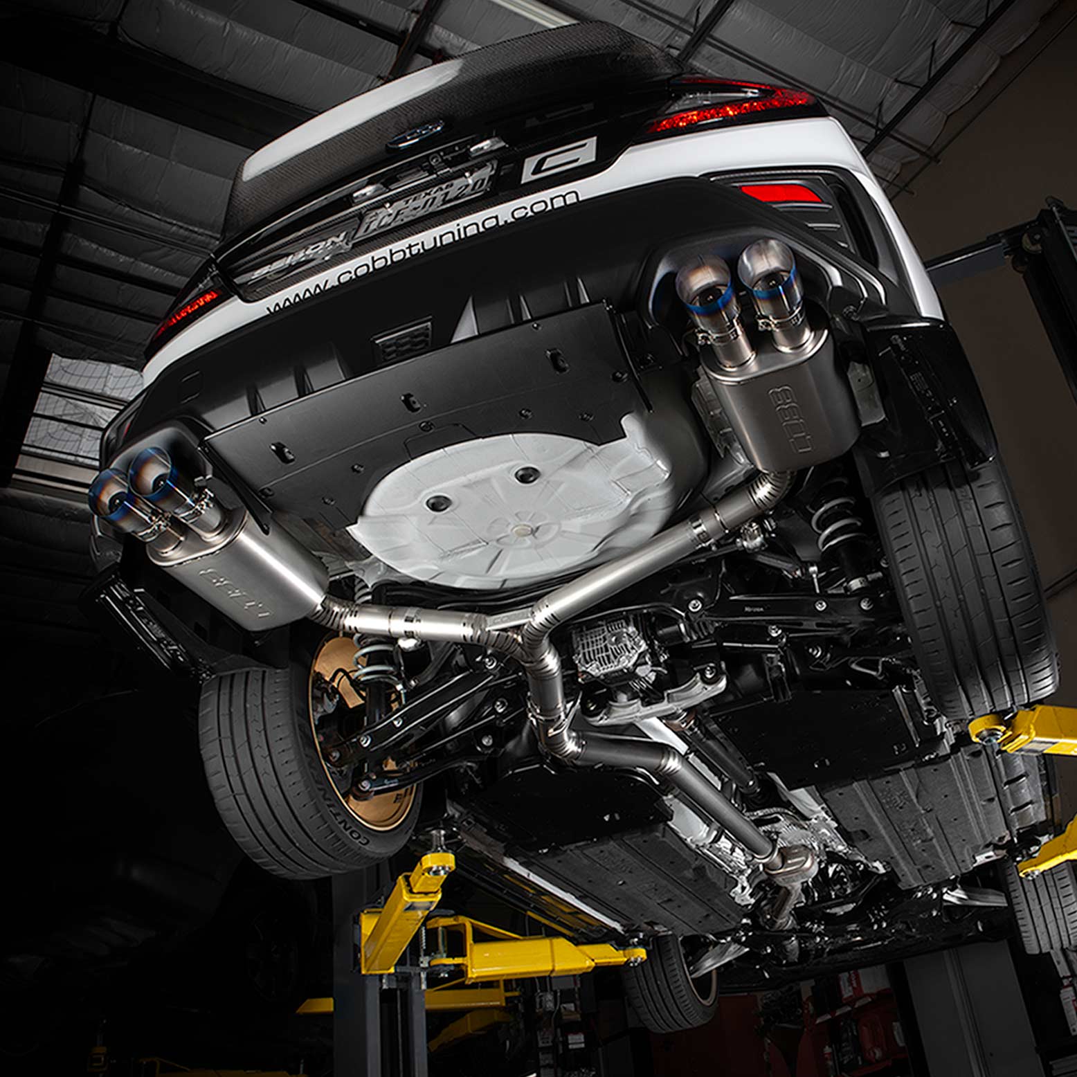 COBB Catback Exhaust Subaru WRX Sedan (2022-2025) Titanium or Stainless Steel - Image 19
