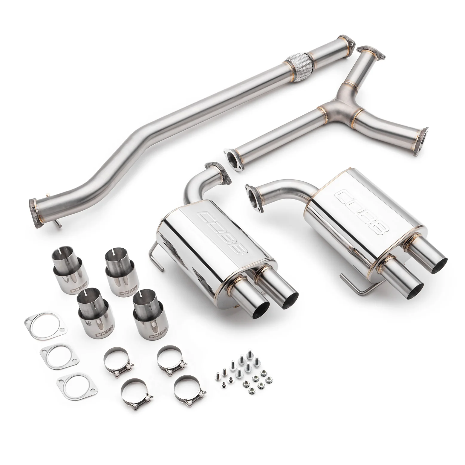 COBB Catback Exhaust Subaru WRX Sedan (2022-2025) Titanium or Stainless Steel - Image 22