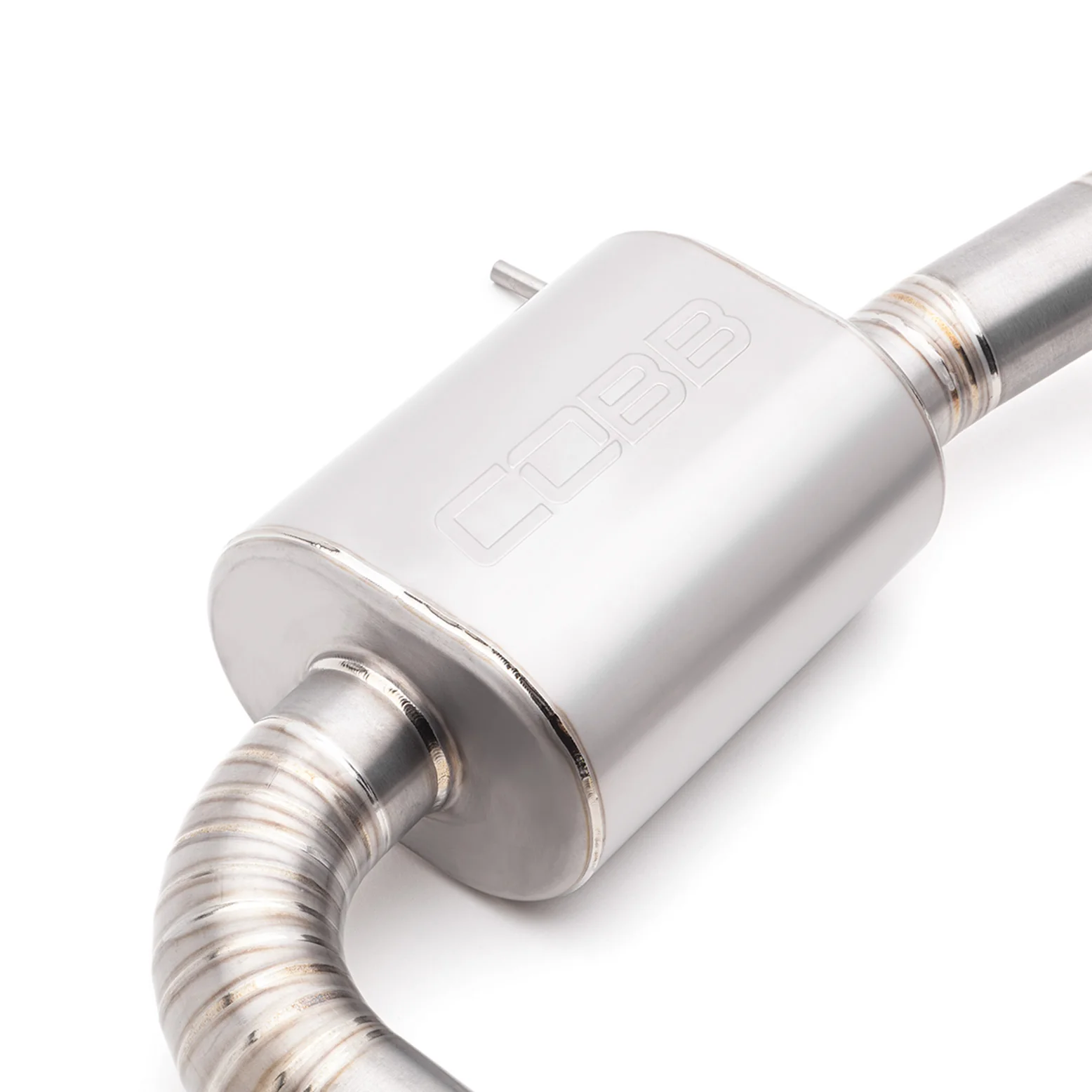 COBB Catback Exhaust VW Golf GTI Mk7 / Mk7.5 / Mk8 (2015-2024) Titanium with Blued Titanium Tips - Image 2