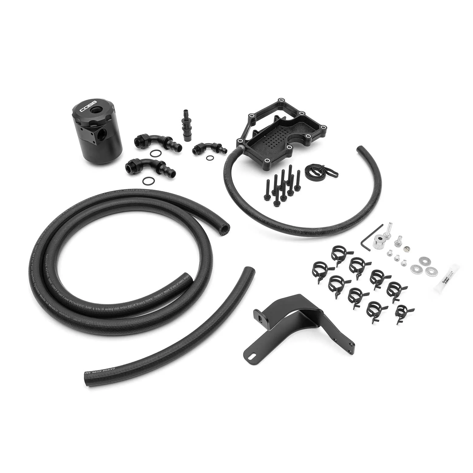 COBB Catch Can Kit Ford Mustang EcoBoost S550 (2015-2023) Billet Aluminum Tank 8M1600