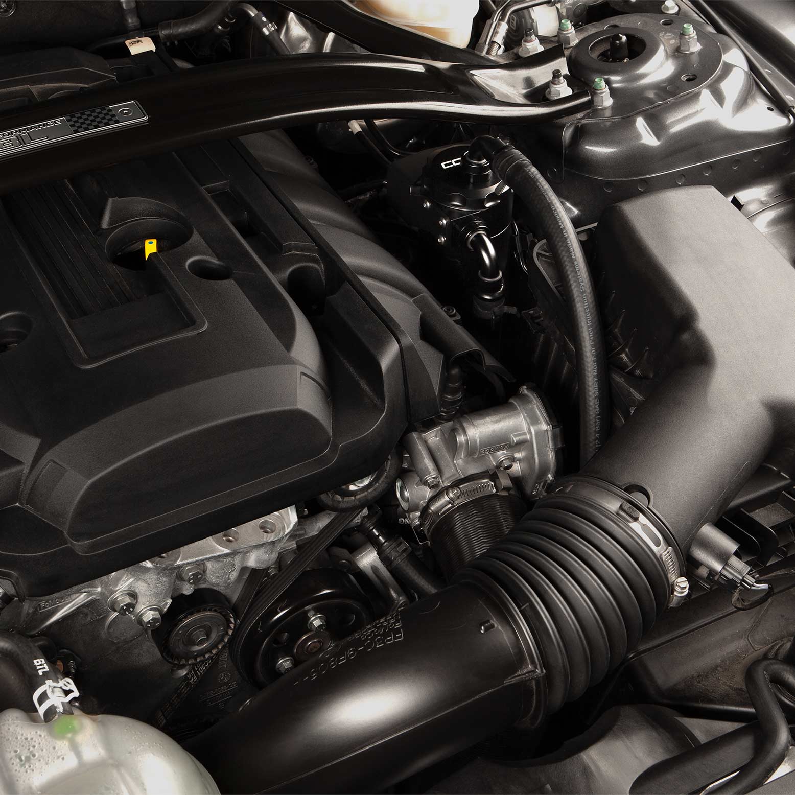 COBB Catch Can Kit Ford Mustang EcoBoost S550 (2015-2023) Billet Aluminum Tank 8M1600 - Image 15