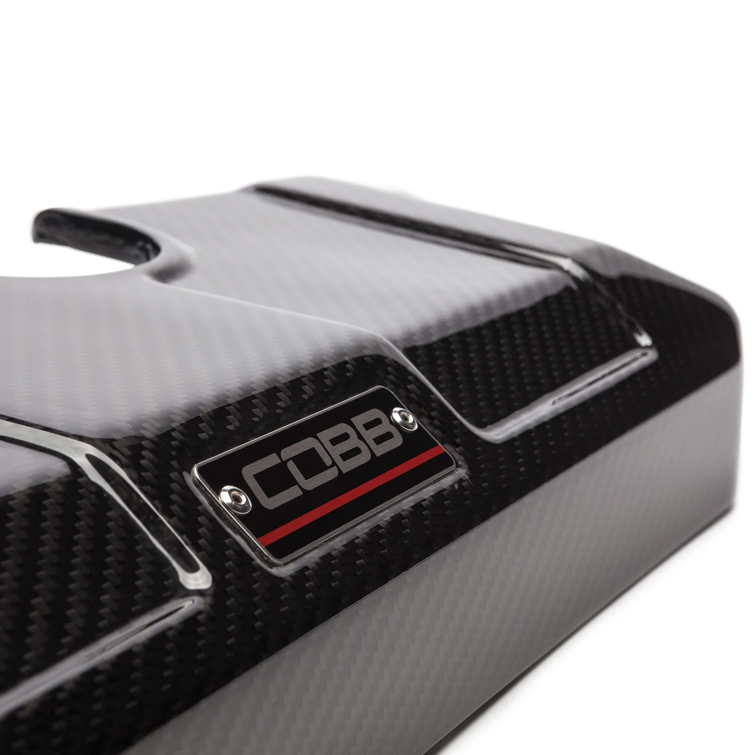 COBB Engine Cover Ford F150 2.7L / 3.5L EcoBoost V6 (17-23) Redline Carbon Fiber - 8F1700 - Image 2