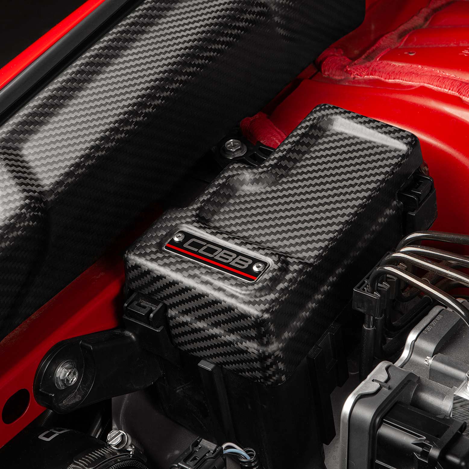 COBB Fuse Cover Subaru WRX (2022-2025) Redline Carbon Fiber w/ Gloss or Matte Finish - Image 24