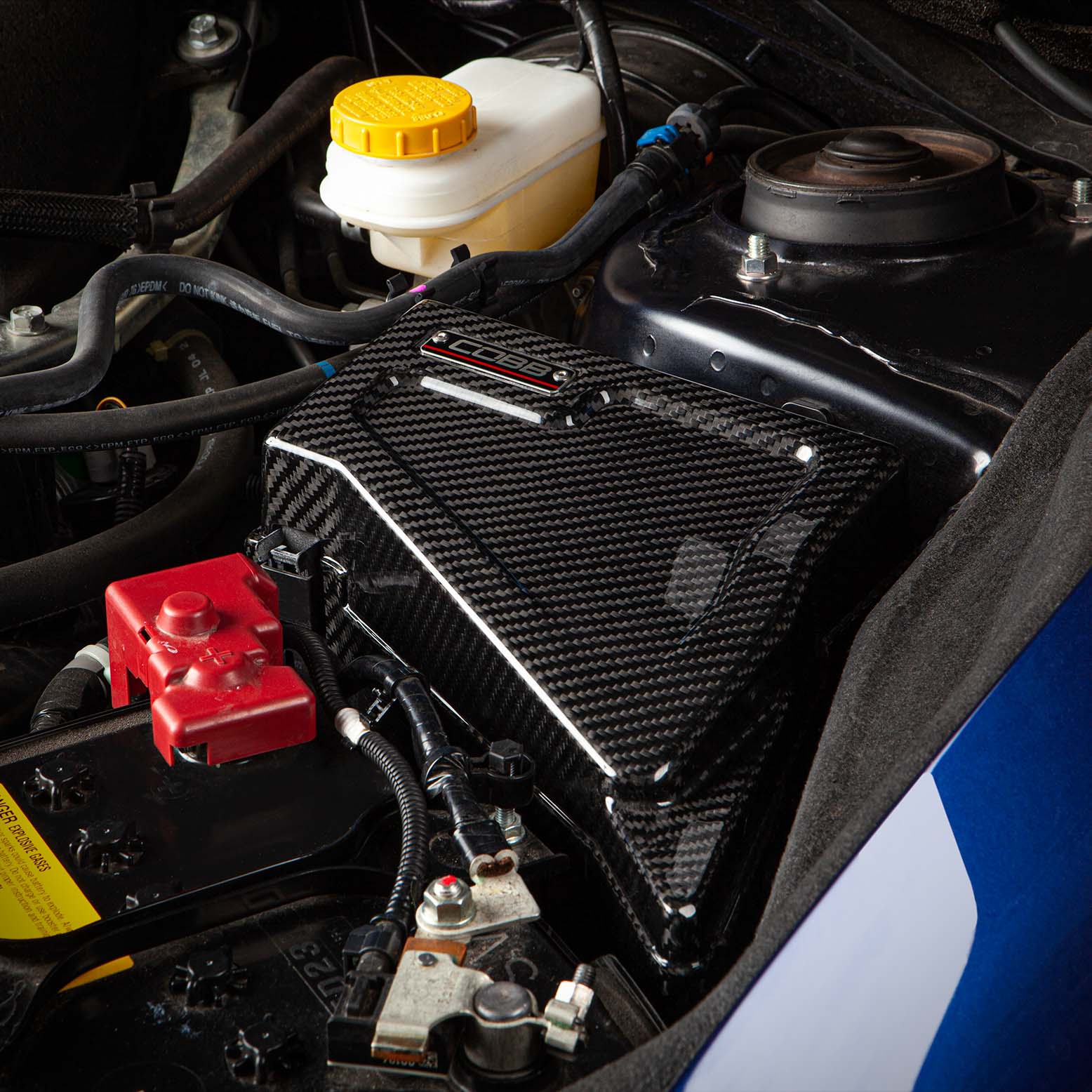 COBB Fuse Cover Subaru WRX Sedan (08-19) WRX STi (08-20) Redline Carbon Fiber w/ Gloss or Matte Finish - Image 5