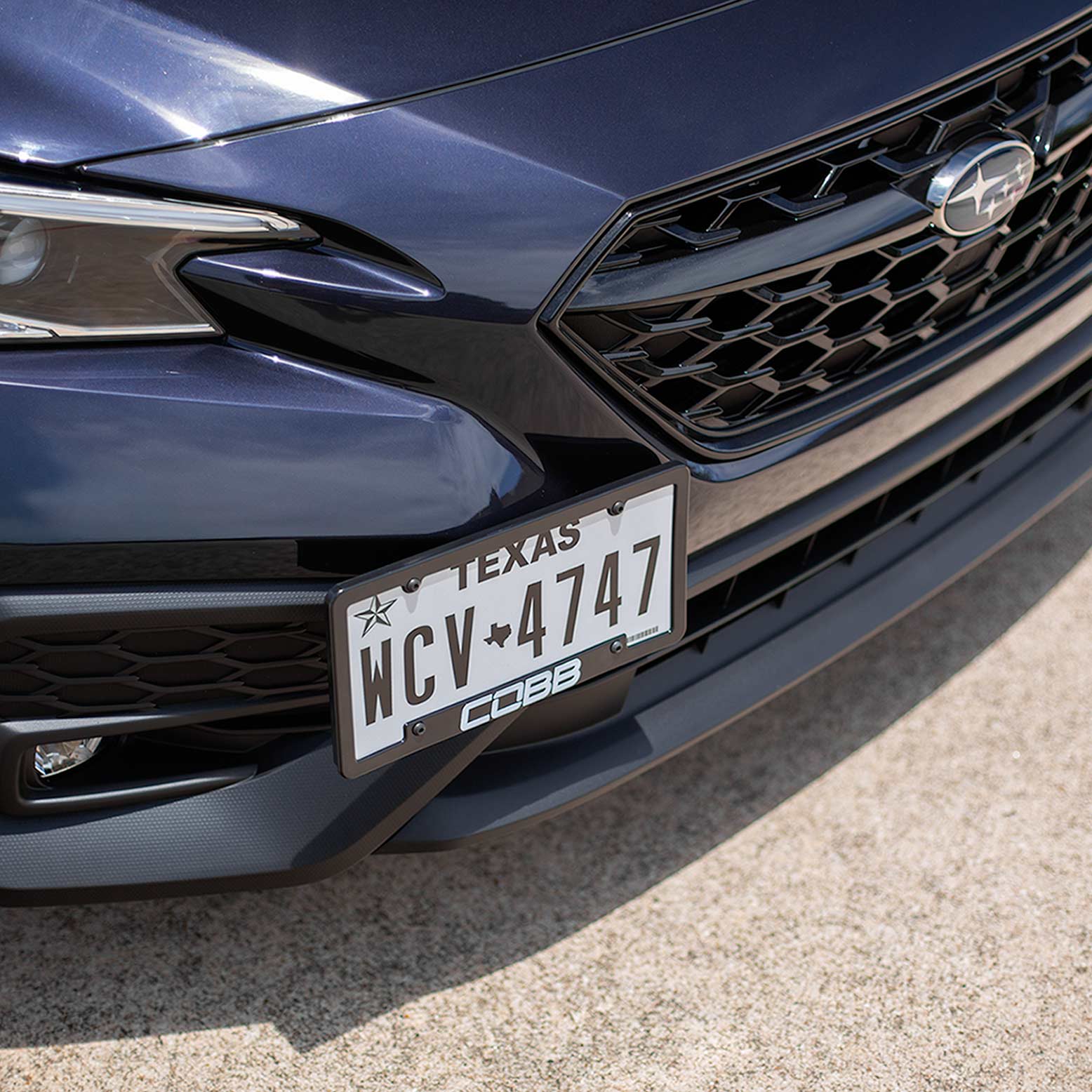 COBB License Plate Relocation Mount Scion FR-S (13-16) Subaru BRZ (13-24) Toyota GT86 (2017-2021) GR86 (22-24) Redline Carbon Fiber - 861660 - Image 10