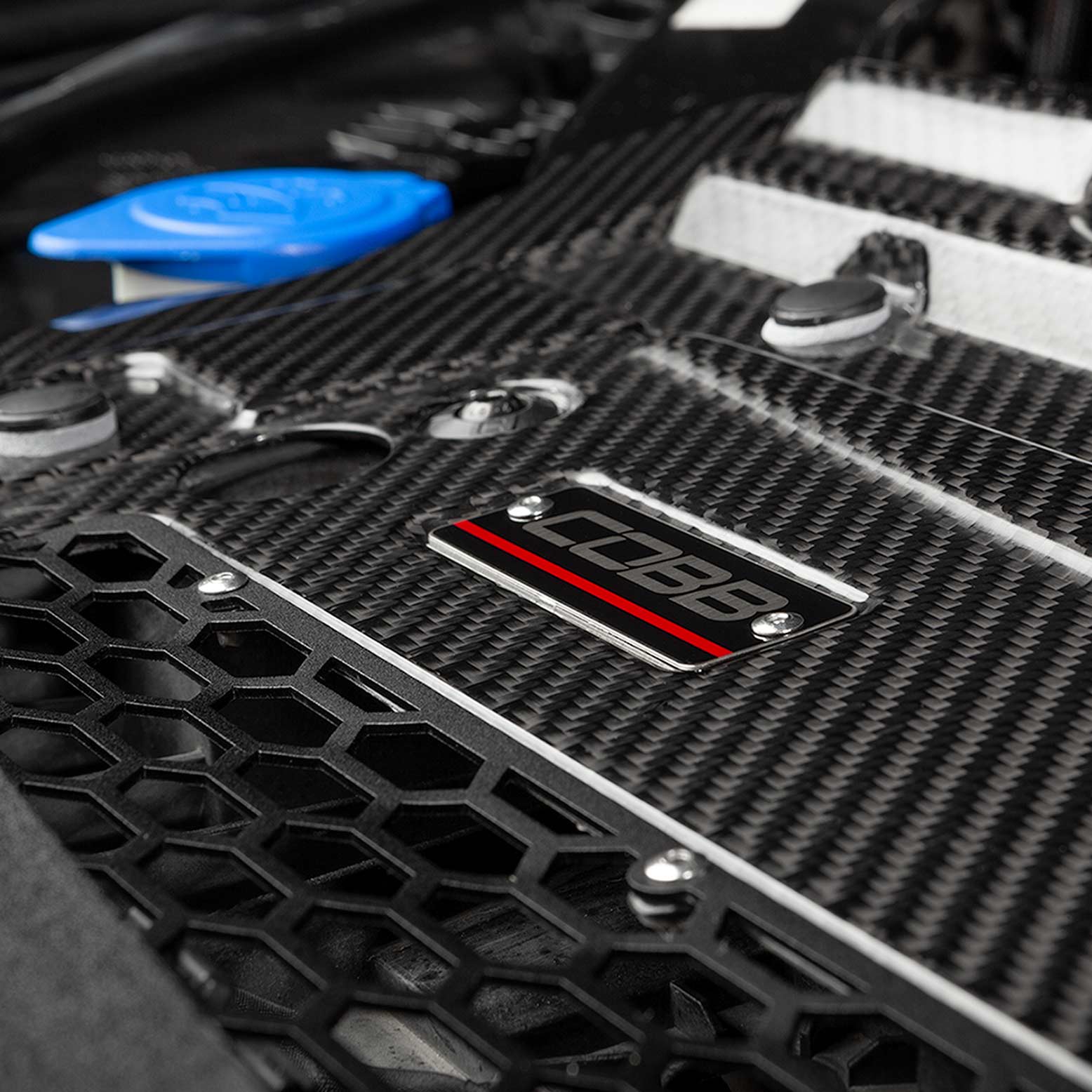 COBB Radiator Shroud Ford F150 2.7L / 3.5L EcoBoost / 5.0L V8 (21-25) Aluminum or Carbon Fiber Finish - Image 15