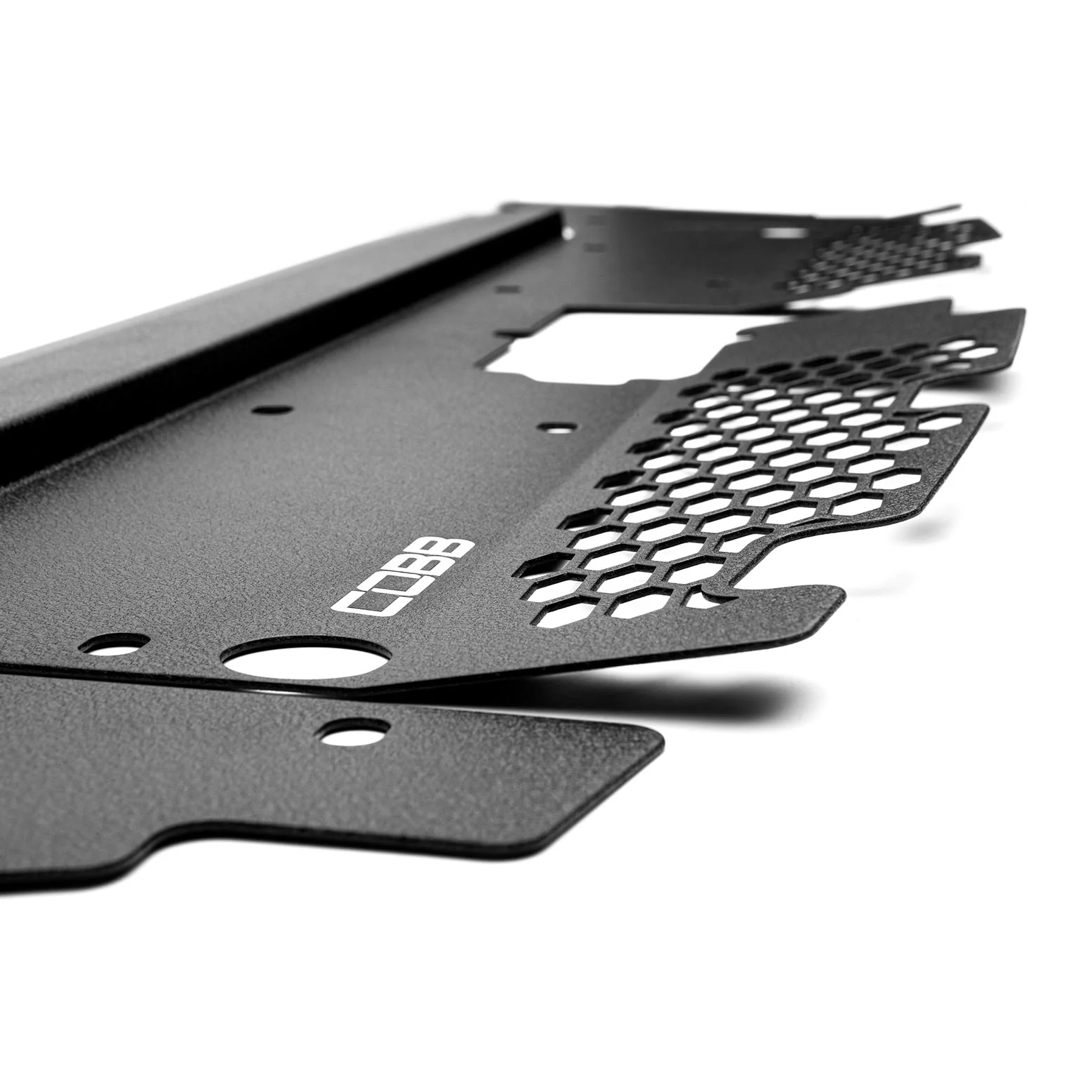 COBB Radiator Shroud Ford F150 2.7L / 3.5L EcoBoost / 5.0L V8 (21-25) Aluminum or Carbon Fiber Finish - Image 2