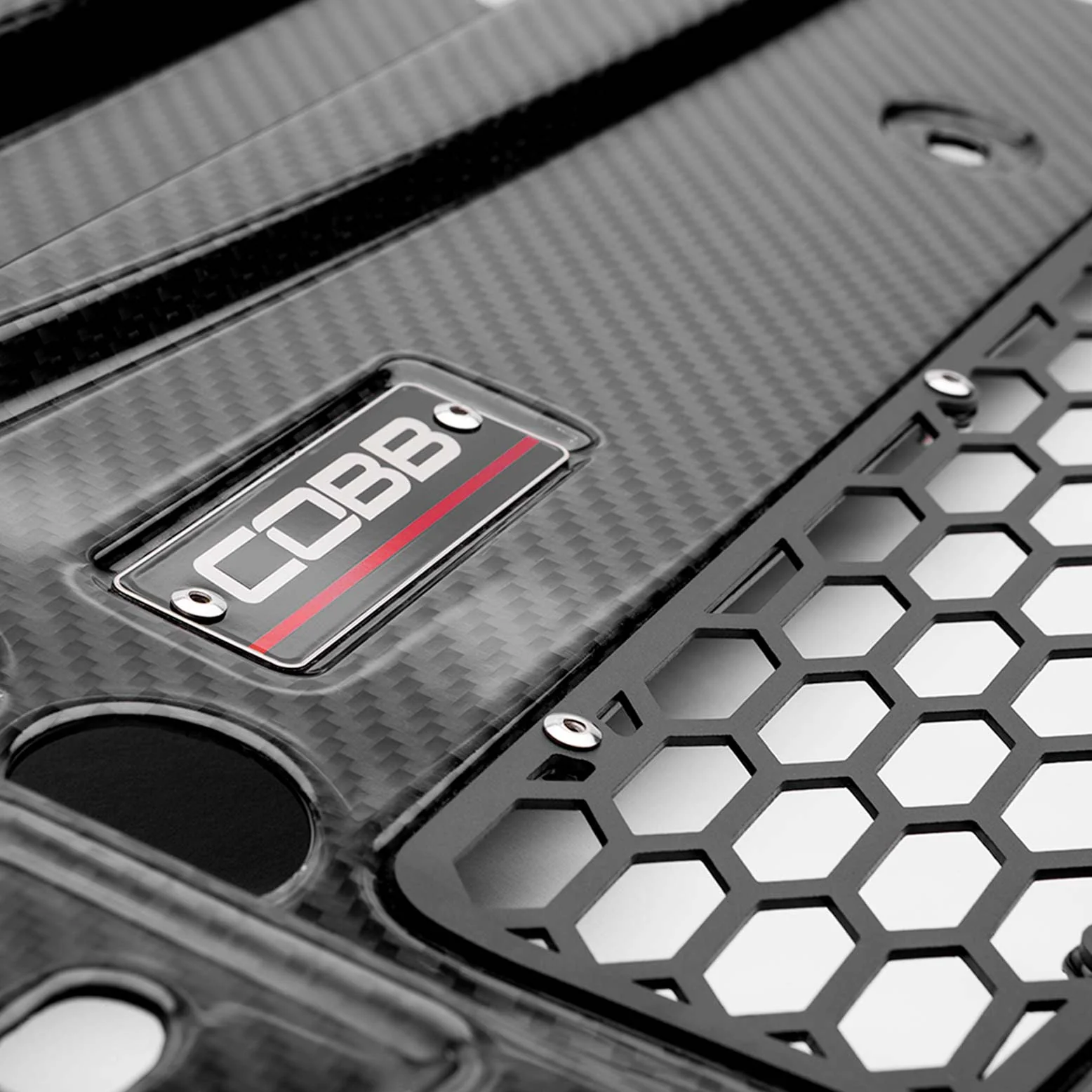 COBB Radiator Shroud Ford F150 Raptor (2017-2020) Aluminum or Carbon Fiber Finish - Image 10