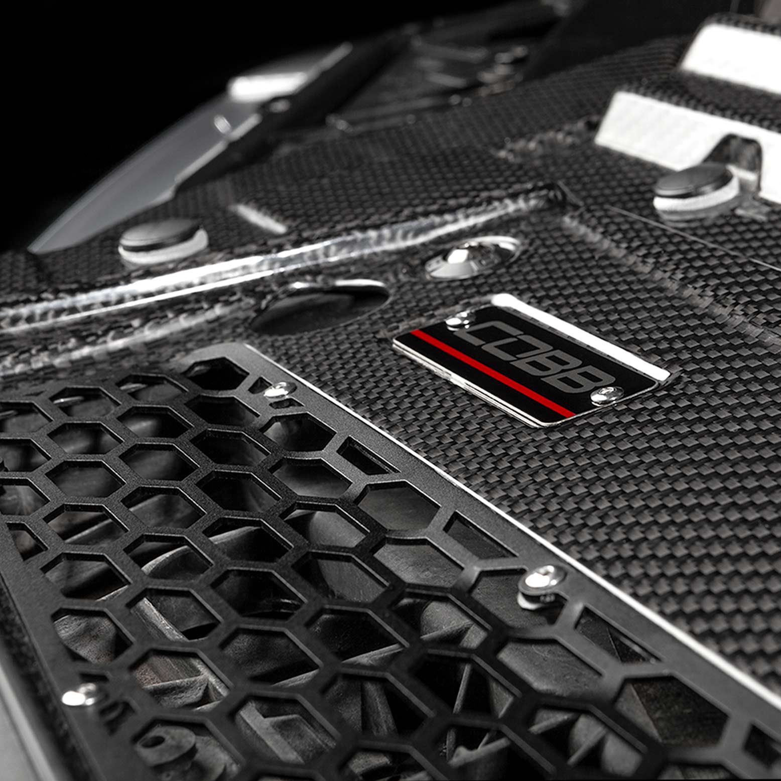 COBB Radiator Shroud Ford F150 Raptor (2017-2020) Aluminum or Carbon Fiber Finish - Image 17