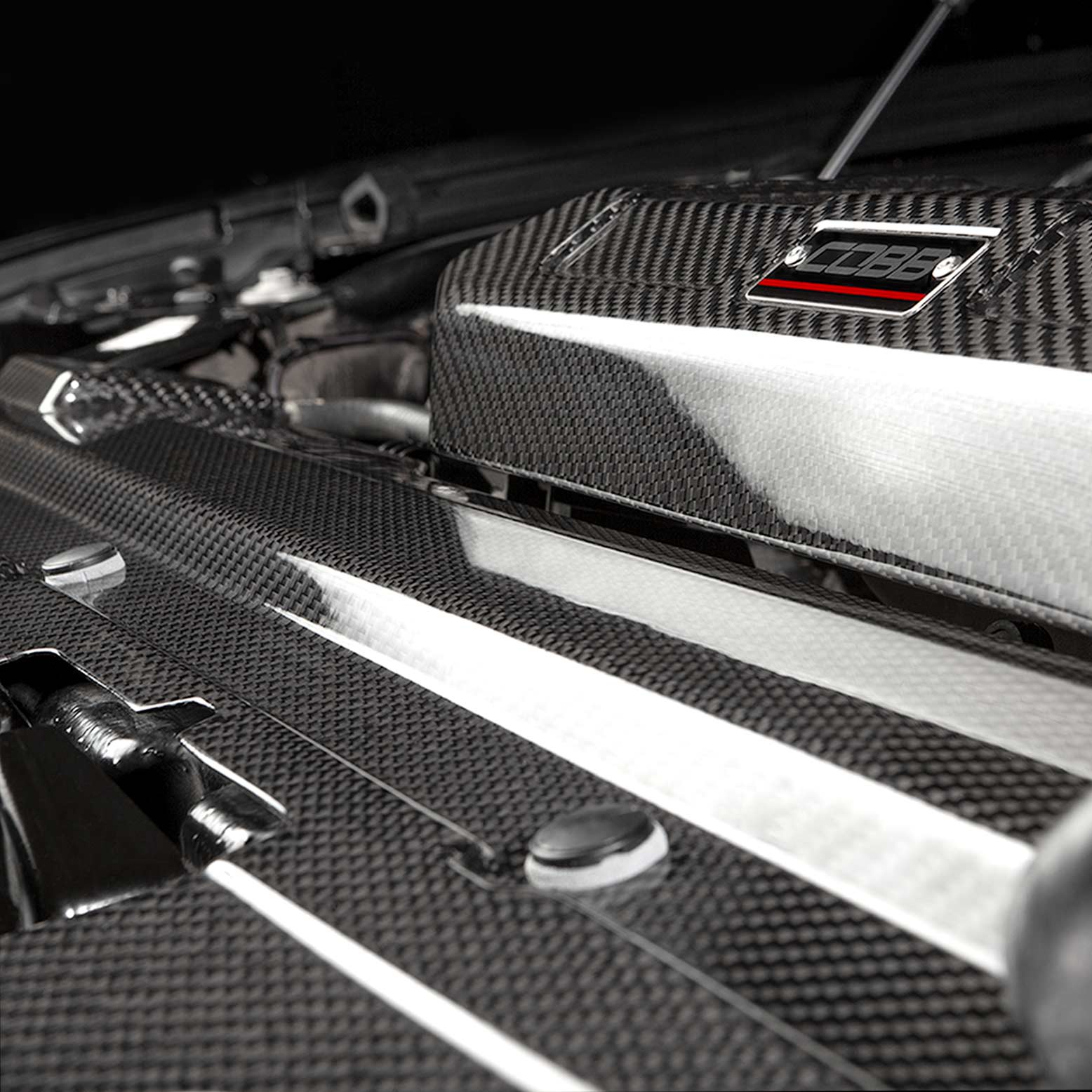 COBB Radiator Shroud Ford F150 Raptor (2017-2020) Aluminum or Carbon Fiber Finish - Image 18