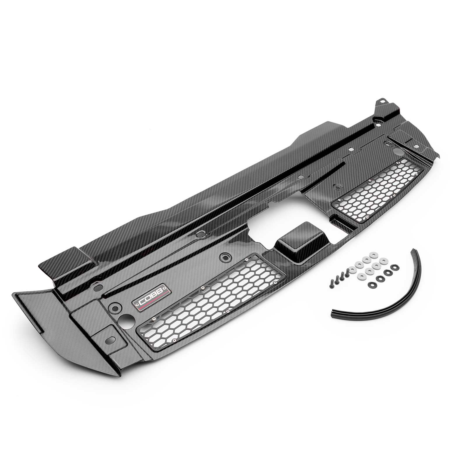 COBB Radiator Shroud Ford F150 Raptor (2017-2020) Aluminum or Carbon Fiber Finish - Image 8