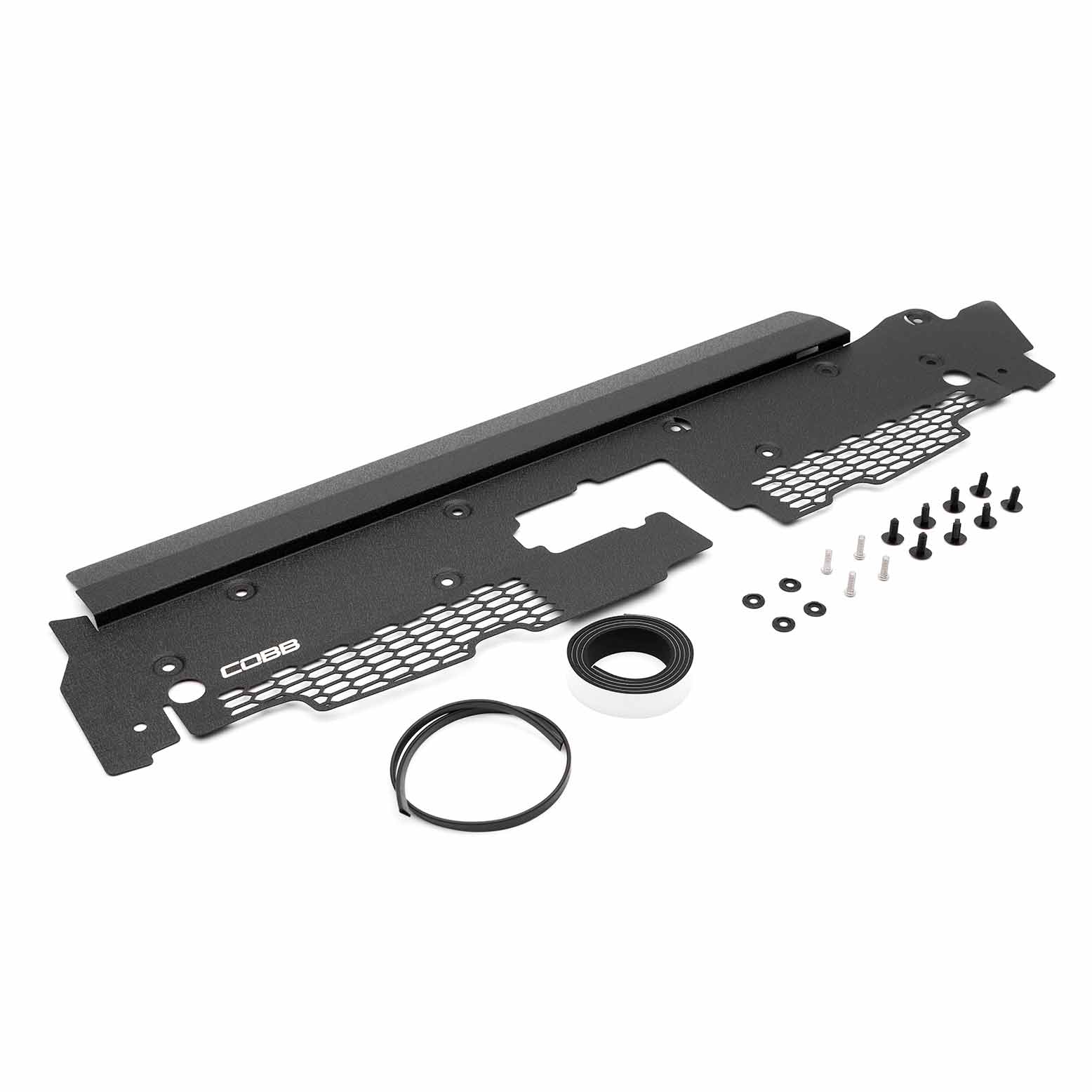 COBB Radiator Shroud Ford F150 Raptor (2024-2026) Aluminum with Wrinkle Black Powder Coat Finish 4F3625