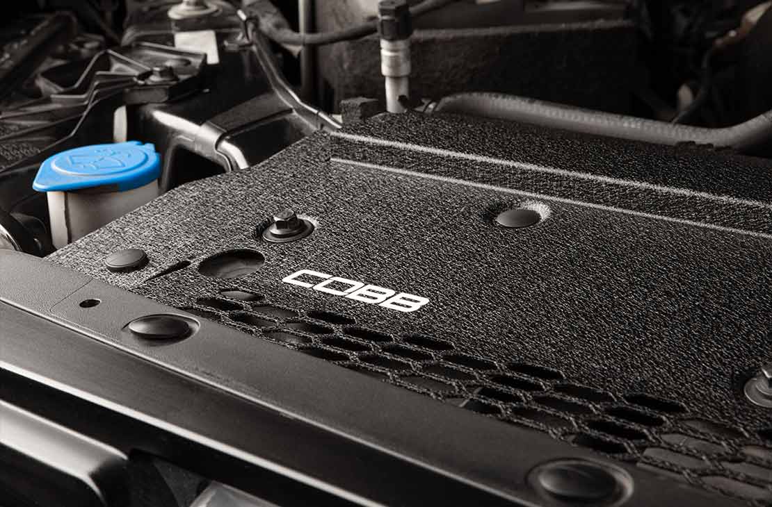 COBB Radiator Shroud Ford F150 Raptor (2024-2026) Aluminum with Wrinkle Black Powder Coat Finish 4F3625 - Image 8