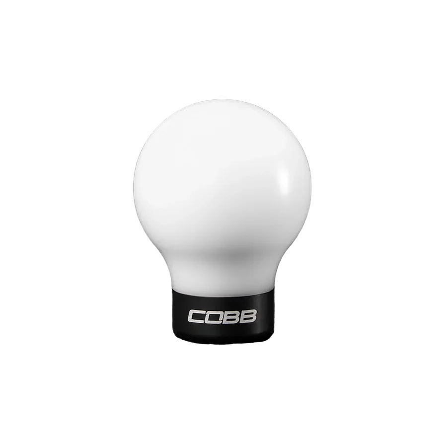 COBB Shift Knob Mitsubishi Lancer EVO X (2008-2015) White or Black Delrin - Image 8