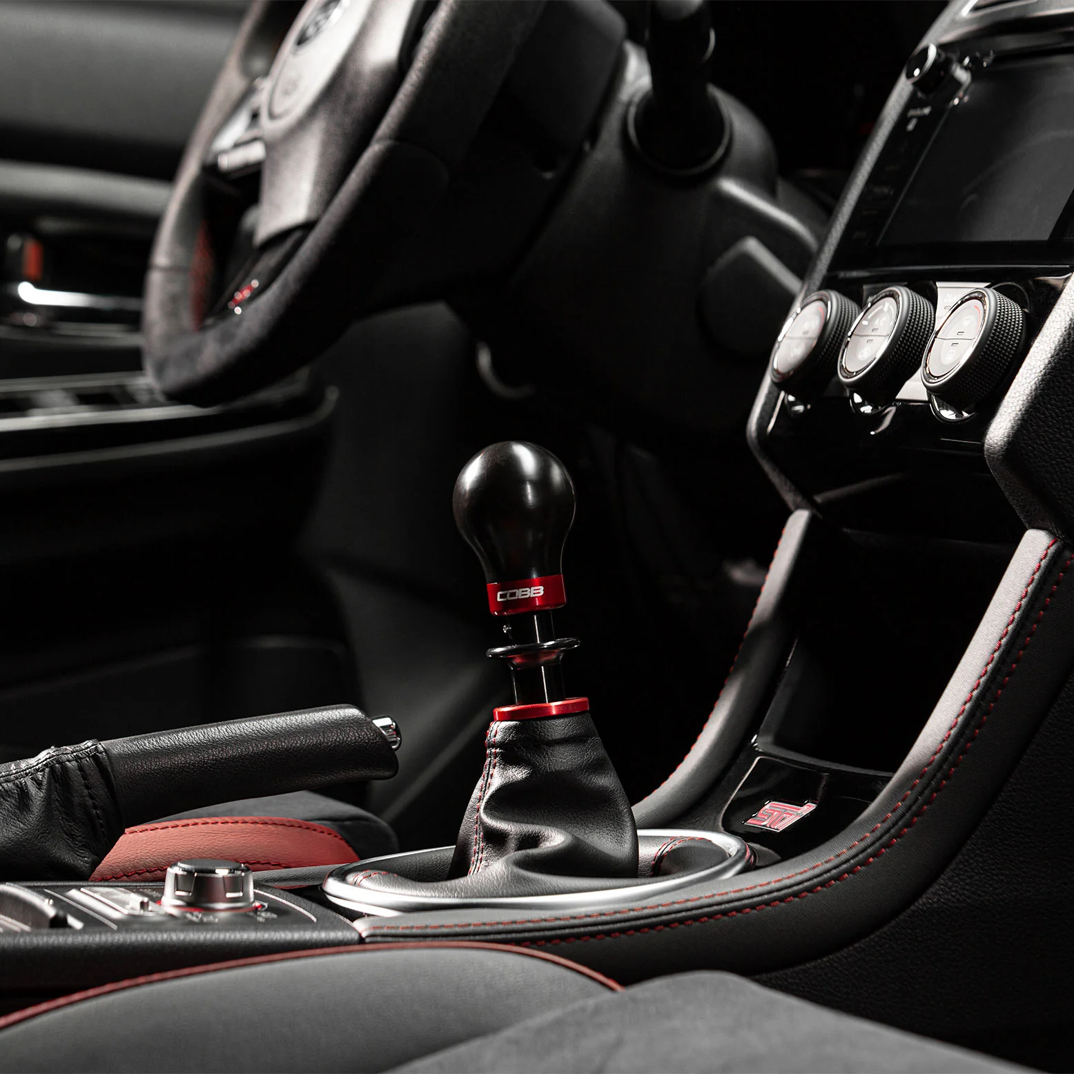 COBB Shift Knob Subaru WRX STI (09-19) WRX (15-24) Short or Tall with Black or White Finish - Image 20