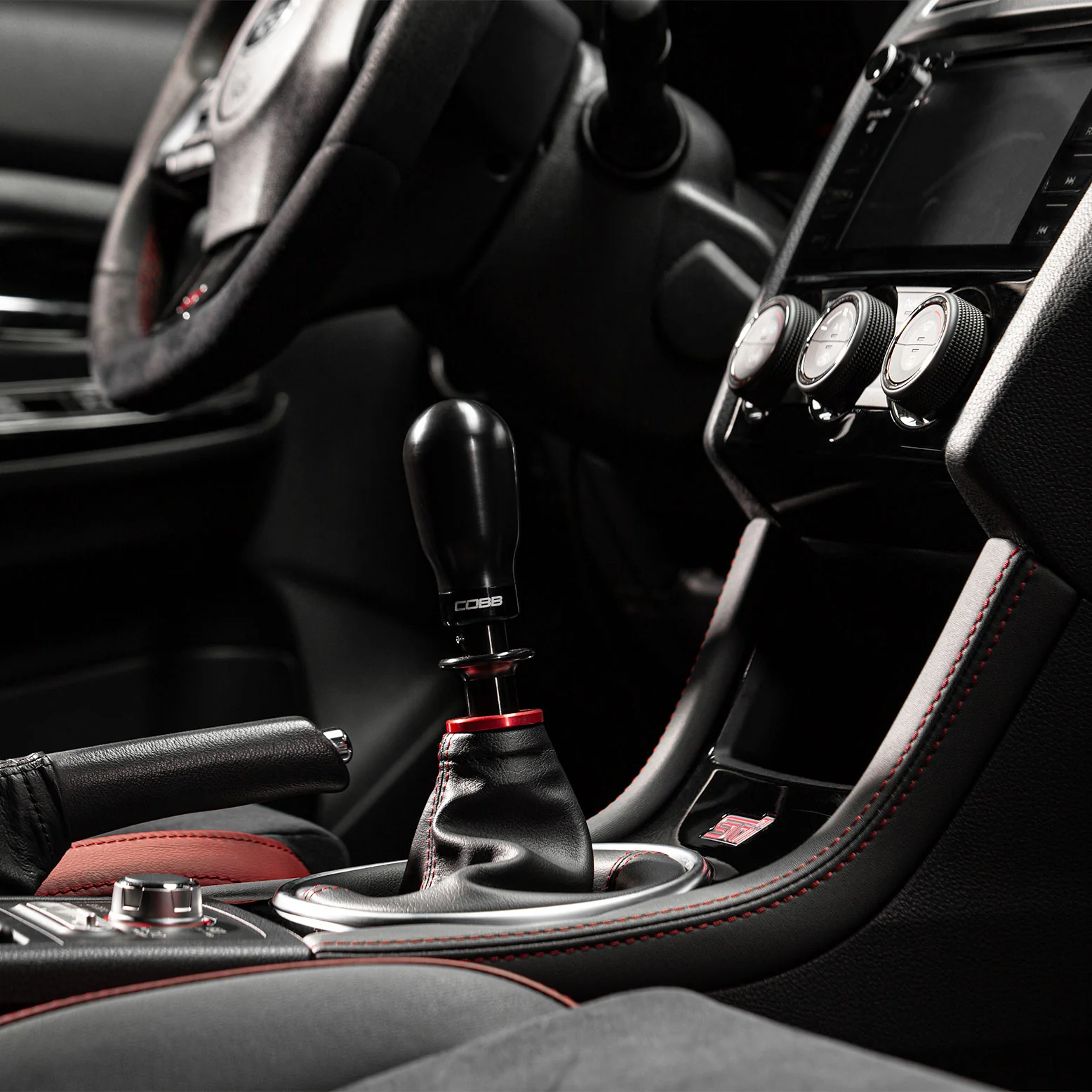 COBB Shift Knob Subaru WRX STI (09-19) WRX (15-24) Short or Tall with Black or White Finish - Image 33