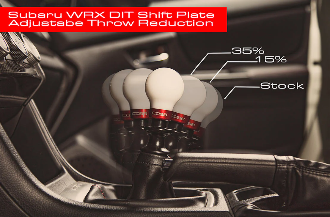 COBB Short Shift Adapter Subaru WRX (2015-2025) Stainless Steel - 244320 - Image 3