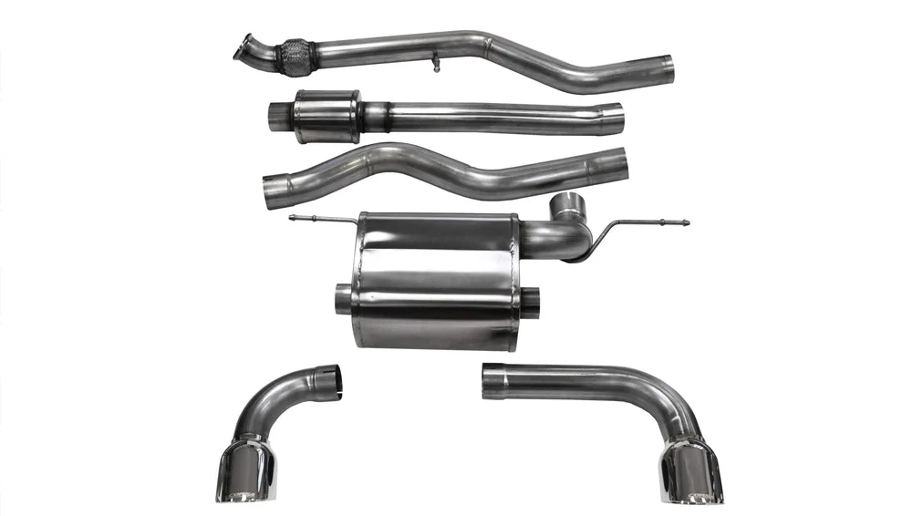 Corsa Exhaust BMW 335i 3.0L F30 Sedan (12-18) Catback w/ Touring Muffler
