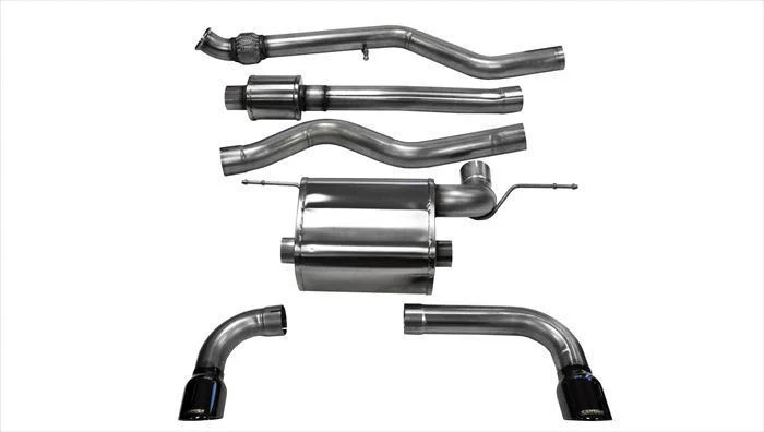Corsa Exhaust BMW 335i 3.0L F30 Sedan (12-18) Catback w/ Touring Muffler - Image 2