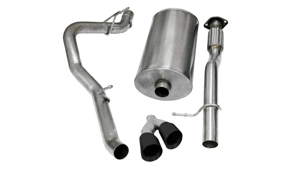 Corsa Exhaust Chevy Avalanche (09-03) Suburban (10-14) GMC Yukon XL (10-14) Catback w/ Sport Mufflers - Image 2