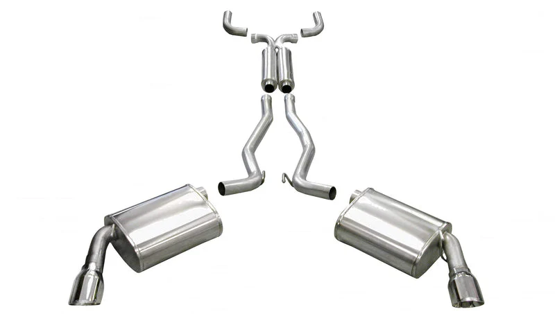 Corsa Exhaust Chevy Camaro SS 6.2L V8 Coupe (10-15) Catback w/ Sport Mufflers