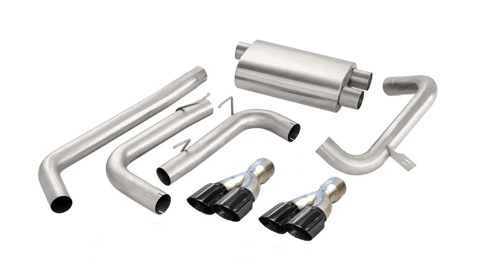 Corsa Exhaust Chevy Camaro Z28 Coupe & Convertible 5.7L V8 LS1 (98-02) Catback w/ Sport Mufflers - Image 2