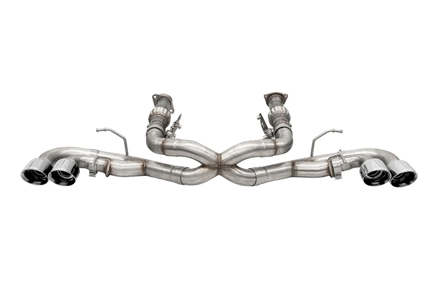 Corsa Exhaust Corvette C8 6.2L V8 Without Factory NPP (20-25) Catback with Polish or Carbon Fiber Finish - Image 3