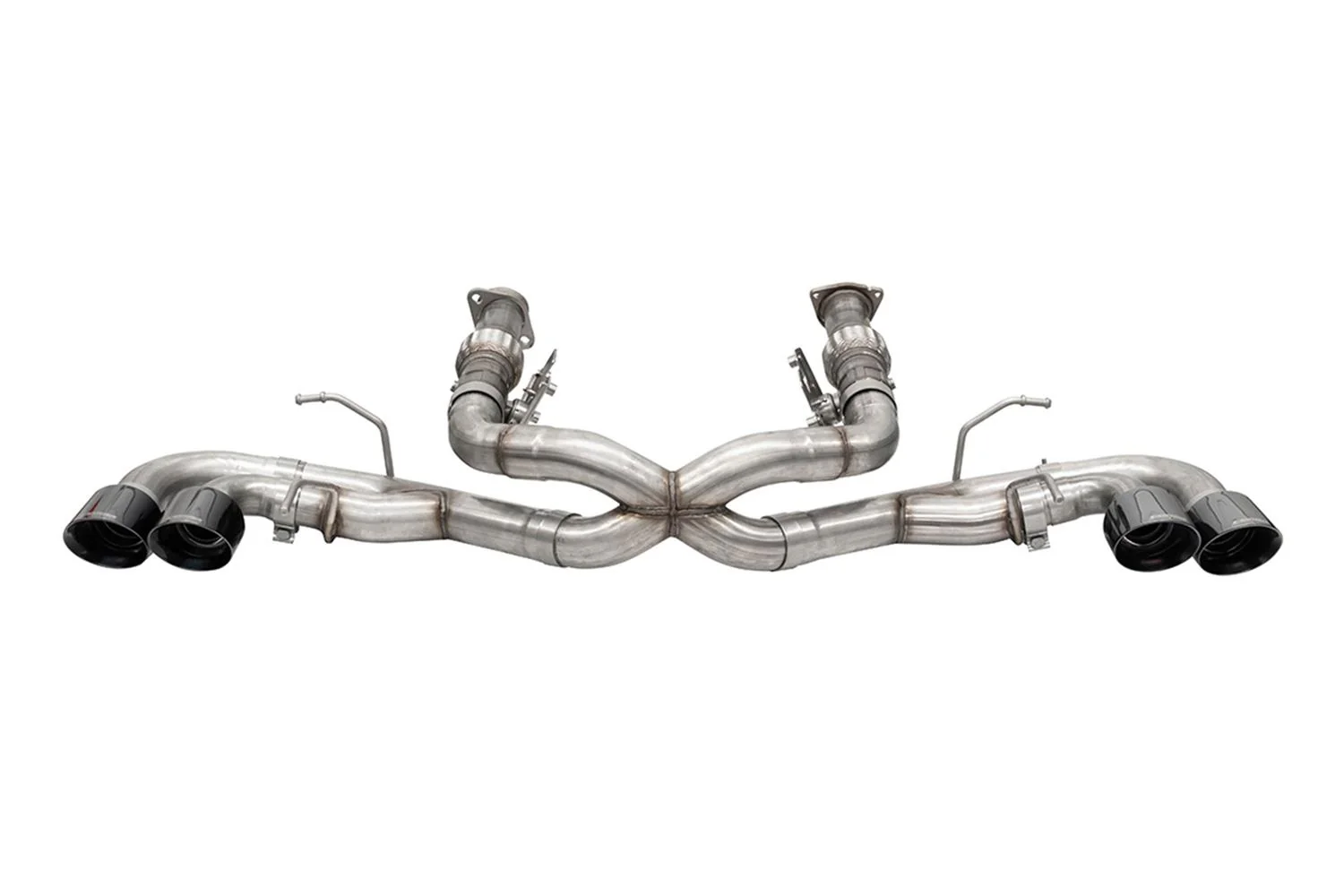 Corsa Exhaust Corvette C8 6.2L V8 Without Factory NPP (20-25) Catback with Polish or Carbon Fiber Finish - Image 4