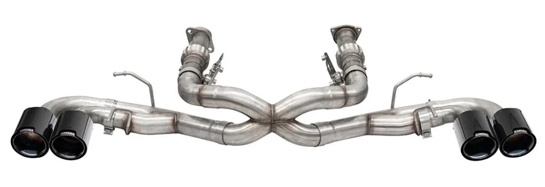 Corsa Exhaust Corvette C8 6.2L V8 Without Factory NPP (20-25) Catback with Polish or Carbon Fiber Finish - Image 6