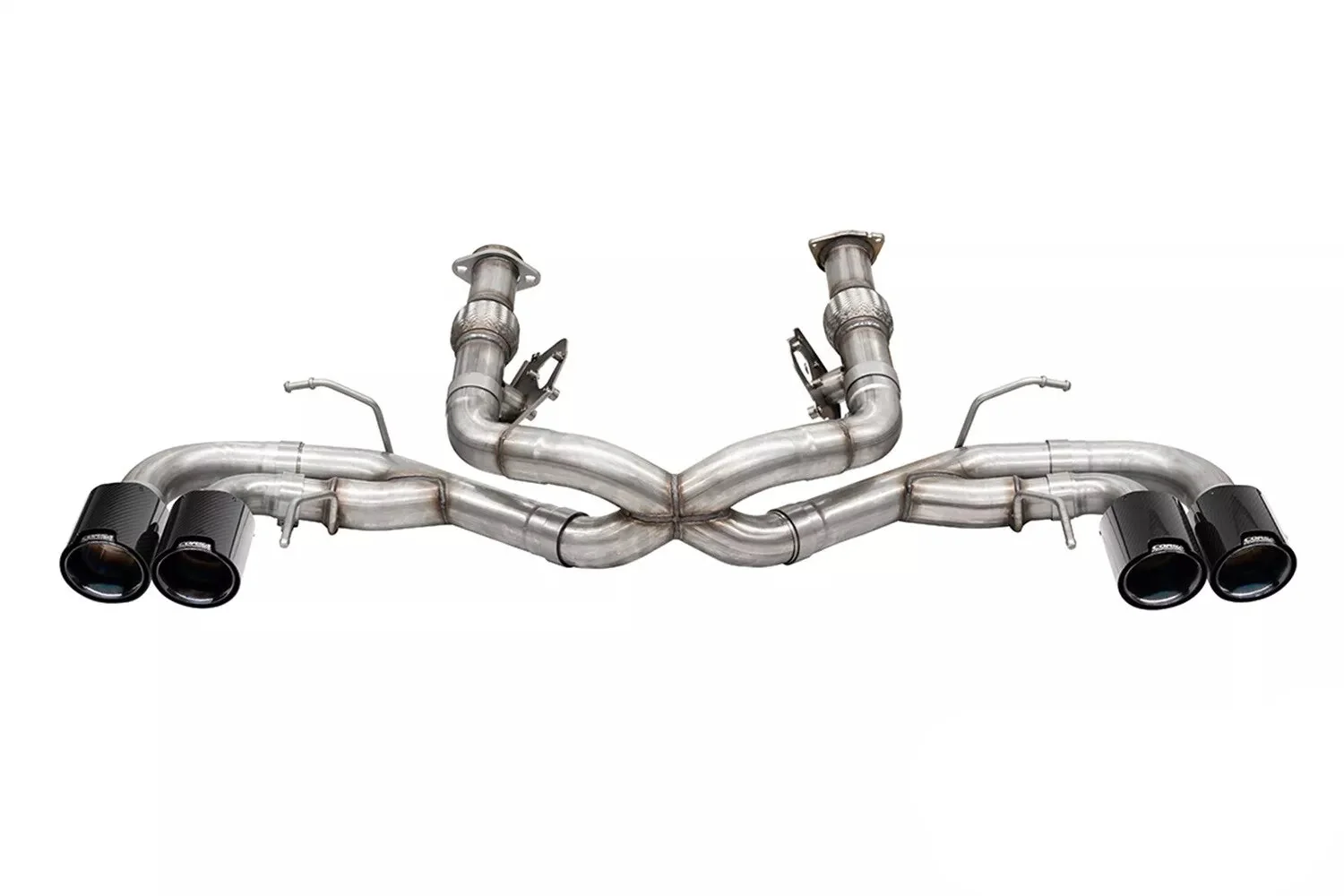 Corsa Exhaust Corvette C8 6.2L V8 Without Factory NPP (20-25) Catback with Polish or Carbon Fiber Finish - Image 8