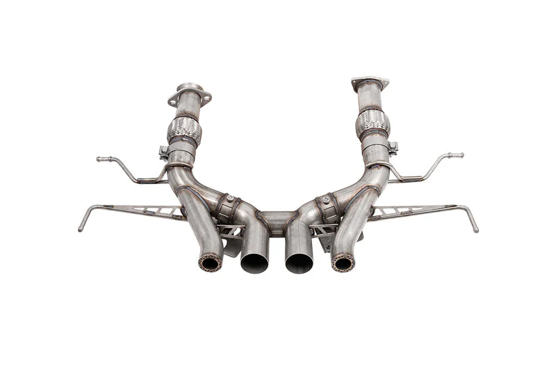 Corsa Exhaust Corvette C8 Z06 5.5L Coupe / HTC (23-24) Catback w/ No Tip Mufflers - Image 2