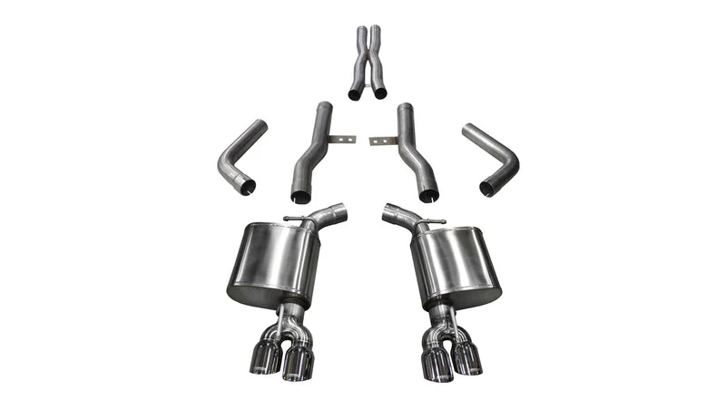 Corsa Exhaust Dodge Challenger 6.2L V8 (15-23) Catback w/ Xtreme Mufflers