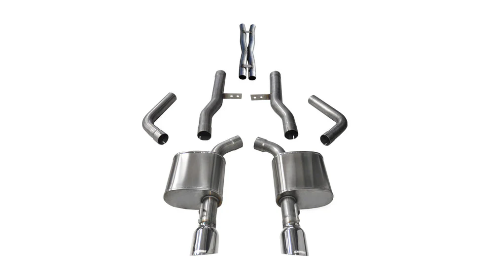 Corsa Exhaust Dodge Charger R/T / Chrysler 300 C 5.7L (17-20) Catback w/ Xtreme Mufflers - Image 2