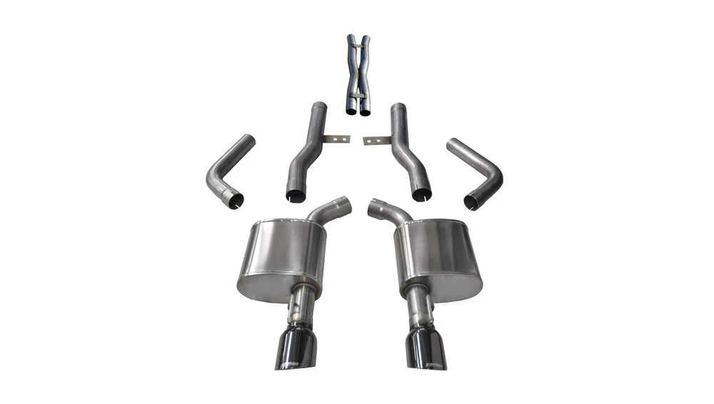 Corsa Exhaust Dodge Charger R/T / Chrysler 300 C 5.7L (17-20) Catback w/ Xtreme Mufflers - Image 3