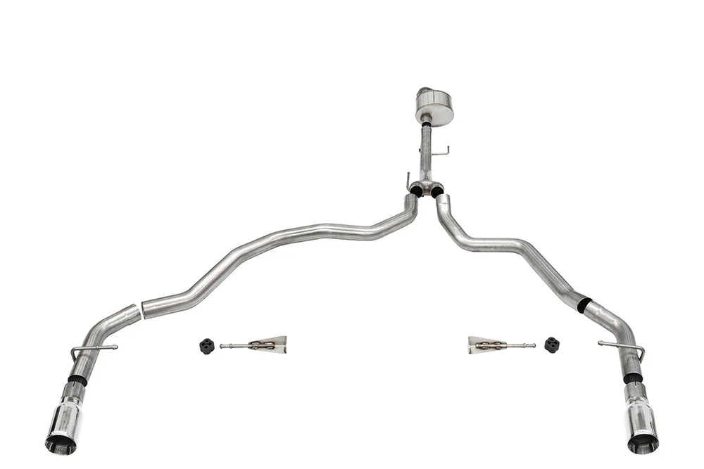 Corsa Exhaust Ford F150 5.0L 6.5' Bed (21-24) Catback w/ Xtreme or Sport Mufflers