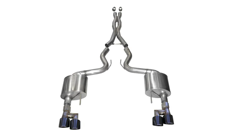 Corsa Exhaust Ford Mustang Coupe 5.0L S550 (18-23) Catback w/ Sport or Xtreme Mufflers - Image 3