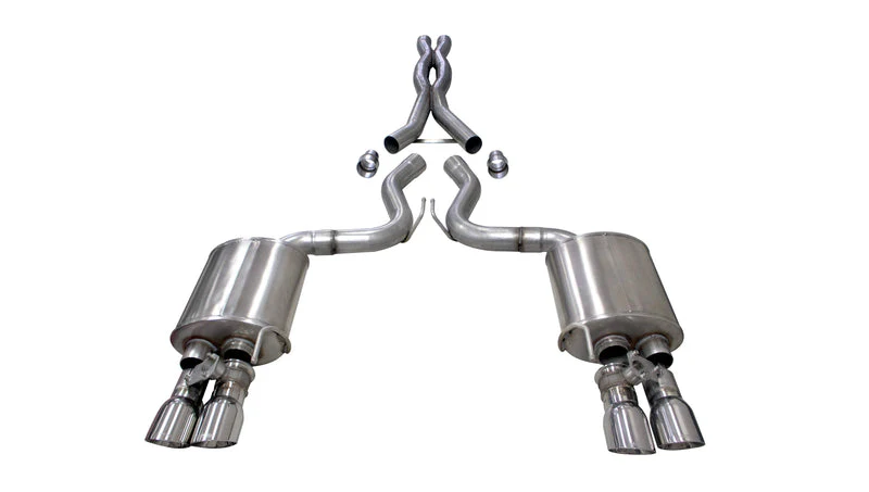 Corsa Exhaust Ford Mustang Coupe 5.0L S550 (18-23) Catback w/ Sport or Xtreme Mufflers - Image 4