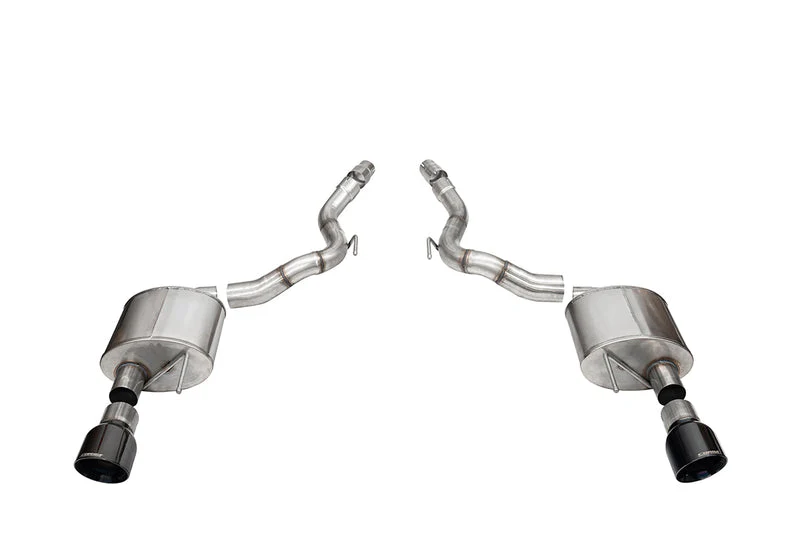 Corsa Exhaust Ford Mustang GT 5.0L S650 Convertible (2024) Axleback w/ Sport Mufflers - Image 2