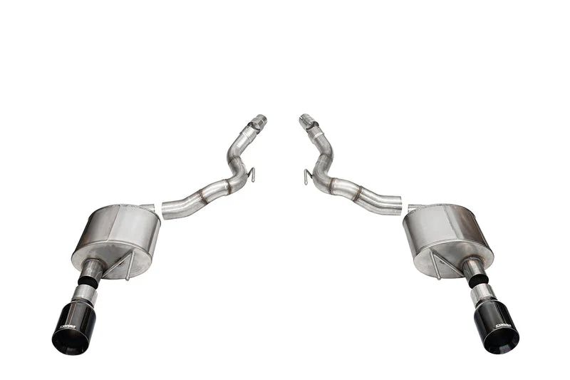 Corsa Exhaust Ford Mustang GT 5.0L S650 Convertible (2024) Axleback w/ Sport Mufflers - Image 4