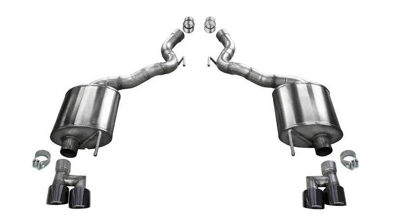 Corsa Exhaust Ford Mustang GT 5.0L S550 Convertible / Coupe (18-23) Axleback w/ Sport & Touring Mufflers - Image 2