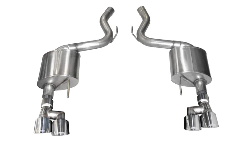 Corsa Exhaust Ford Mustang GT 5.0L S550 Convertible / Coupe (18-23) Axleback w/ Sport & Touring Mufflers - Image 3